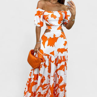 Off-Shoulder Sommerkjole