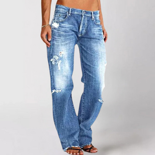 Løse Distressed Jeans