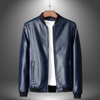 Minimalistisk læderjakke