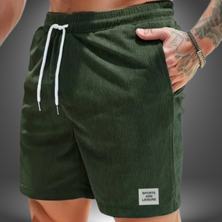 Ribstrikkede Sommer Shorts