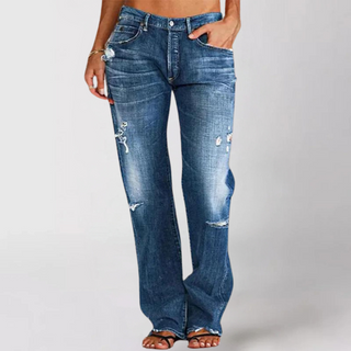 Løse Distressed Jeans