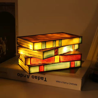 Farverig Bog LED Lampe