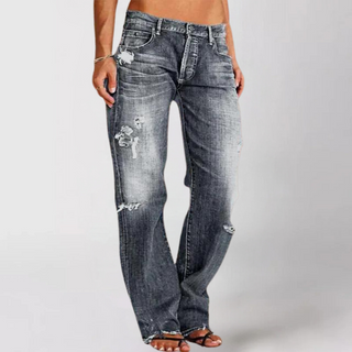 Løse Distressed Jeans