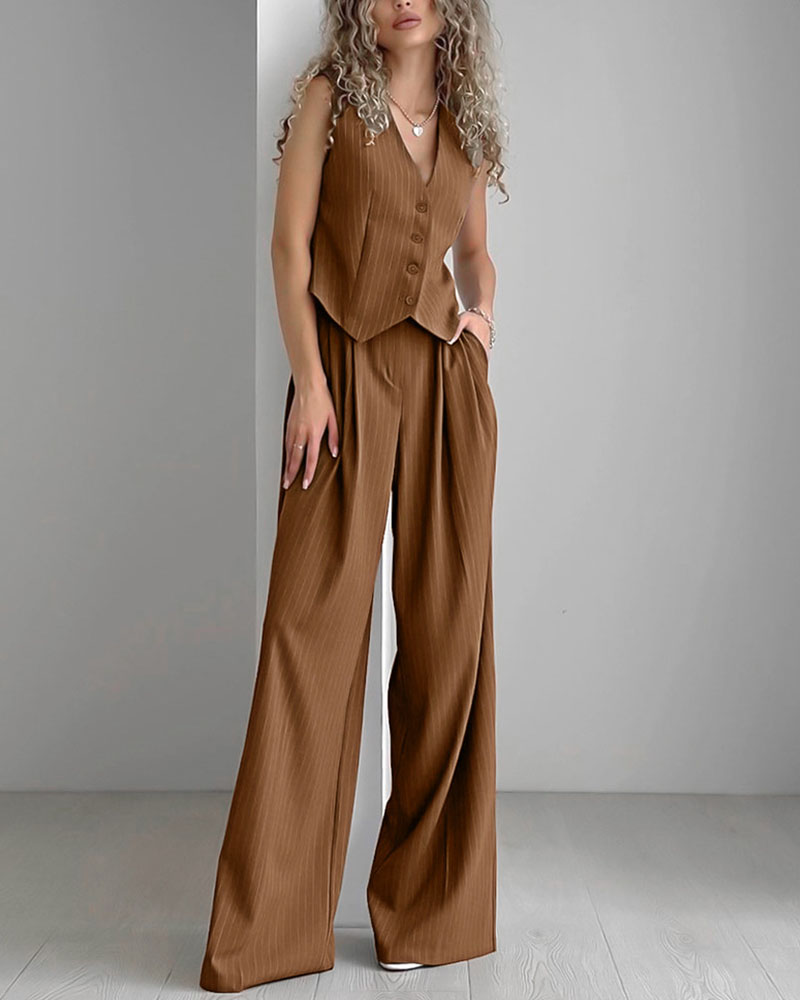Gia | Todelt Hør Sæt | Elegant & Afslappet