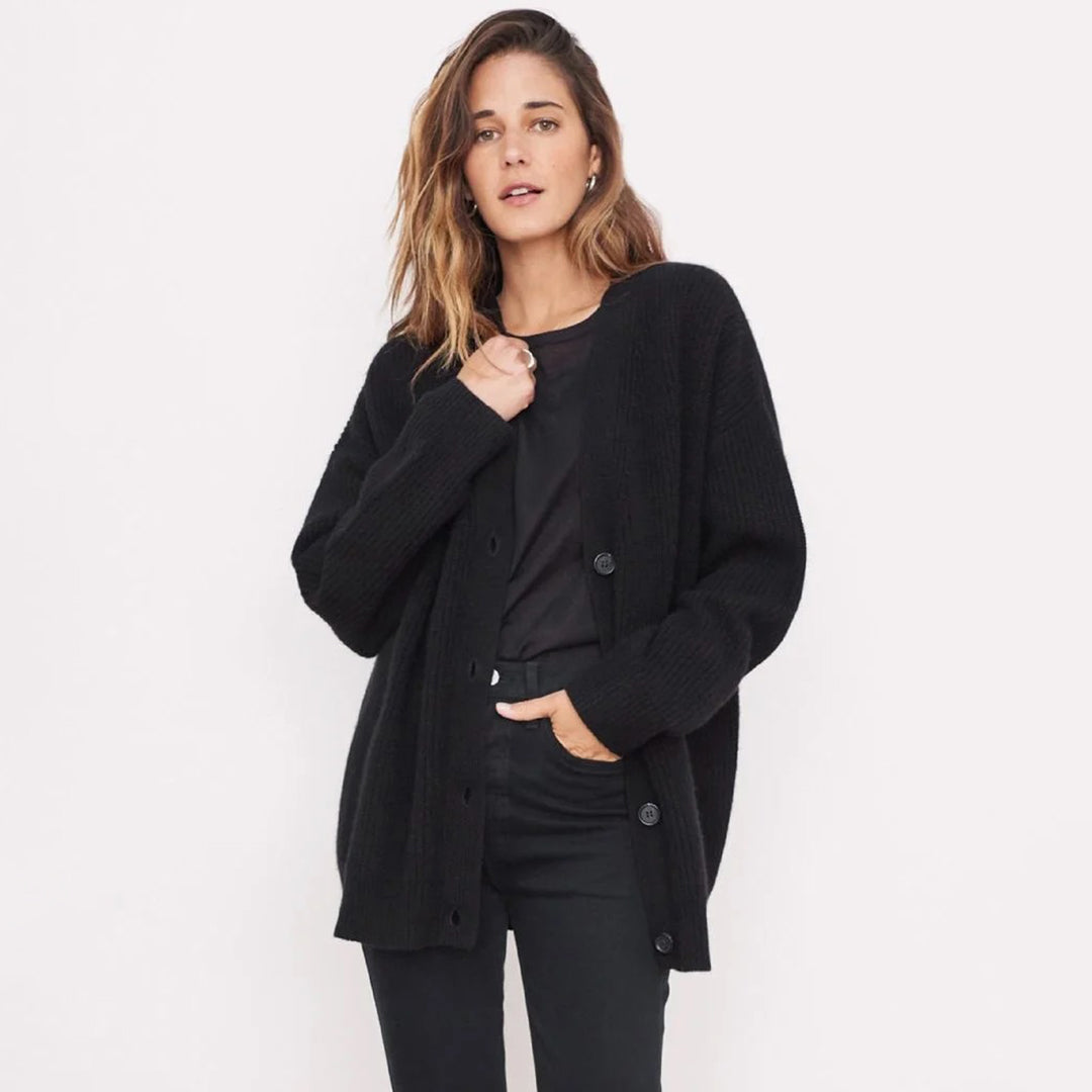 Cozy Strikket Cardigan | Alsidigt Lag | Komfortabel Pasform