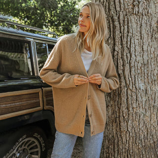 Cozy Strikket Cardigan | Alsidigt Lag | Komfortabel Pasform