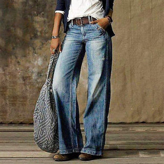 Brede vintage jeans