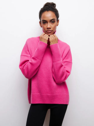 Rullekrave Sweater | Oversized | Varm og Elegant