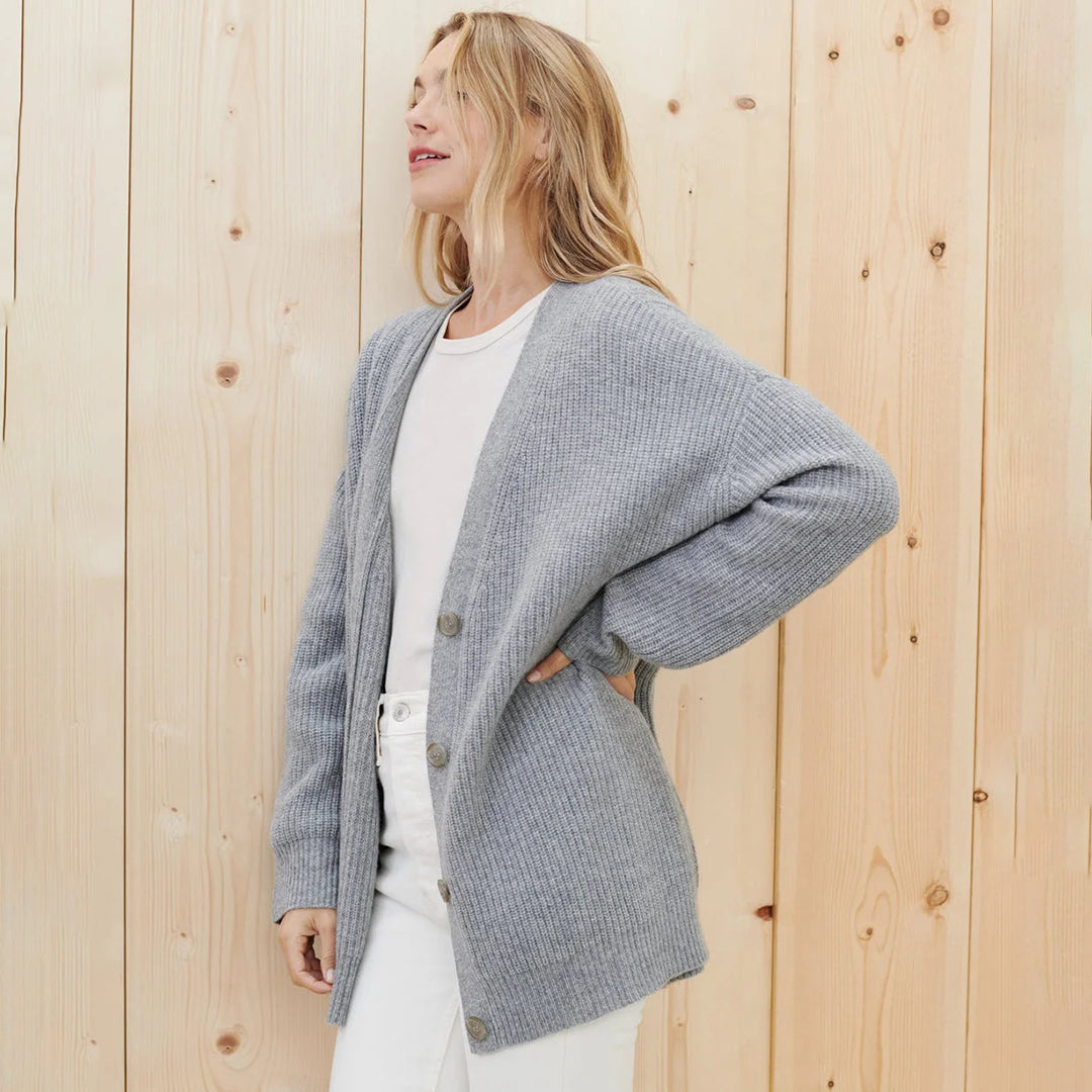 Cozy Strikket Cardigan | Alsidigt Lag | Komfortabel Pasform