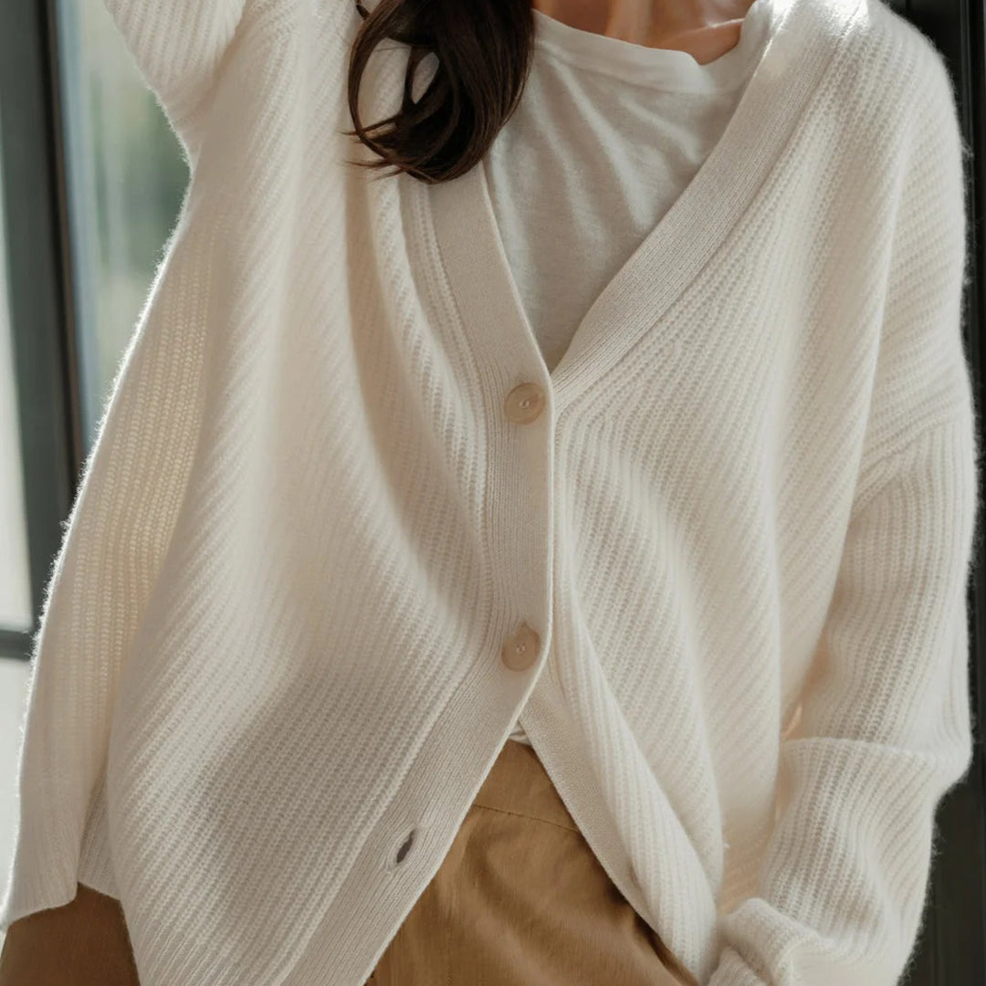 Cozy Strikket Cardigan | Alsidigt Lag | Komfortabel Pasform