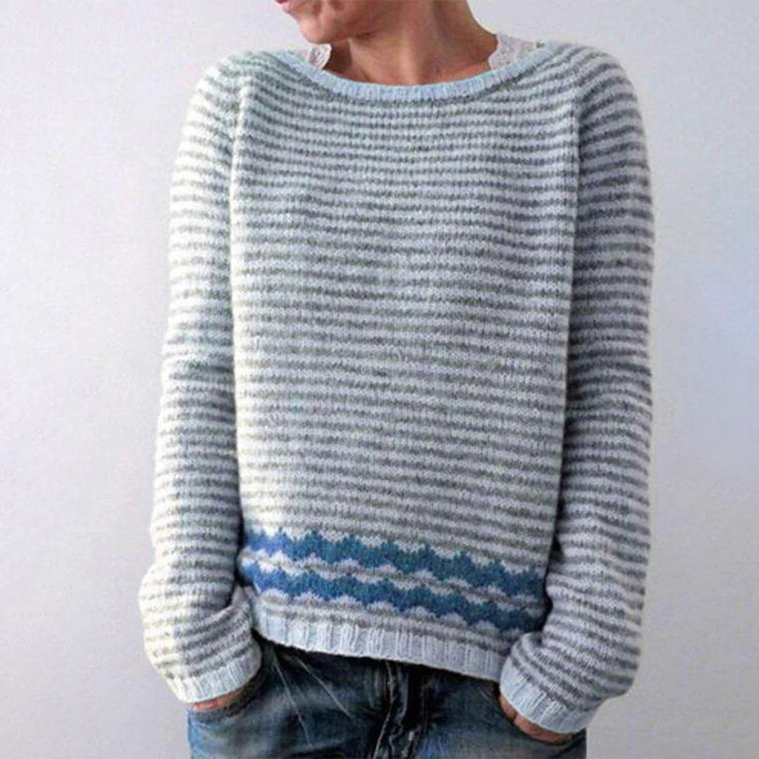 Fair Isle Striktrøje | Casual Vinterlook | Uldblanding