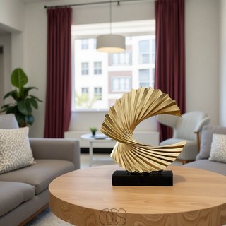 Moderne Spiral Skulptur