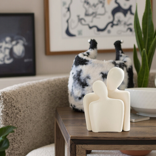 Minimalistisk Par Skulptur