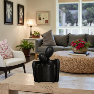 Minimalistisk Par Skulptur