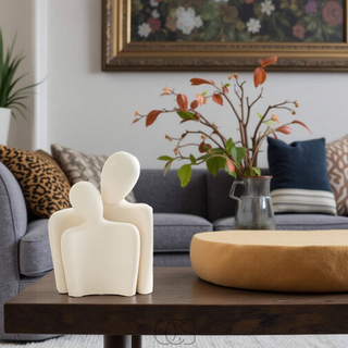 Minimalistisk Par Skulptur