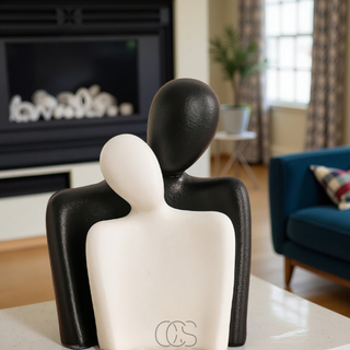 Minimalistisk Par Skulptur