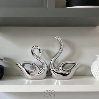 Moderne Svane Skulptur