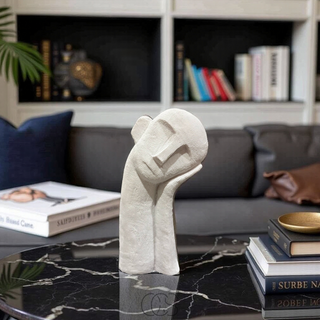 Minimalistisk Ansigt Skulptur