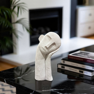 Minimalistisk Ansigt Skulptur