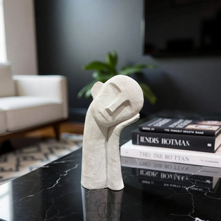 Minimalistisk Ansigt Skulptur