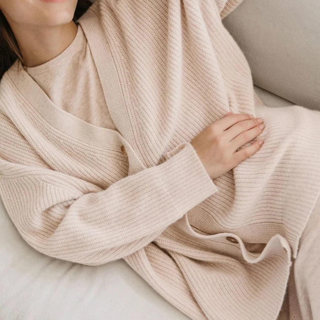 Cozy Strikket Cardigan | Alsidigt Lag | Komfortabel Pasform