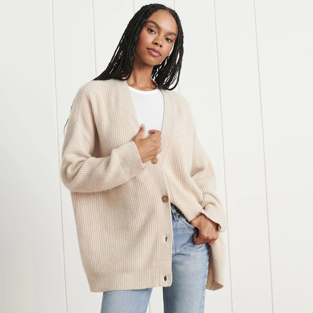 Cozy Strikket Cardigan | Alsidigt Lag | Komfortabel Pasform