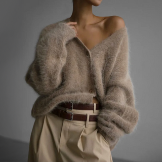 Løs Strik Cardigan