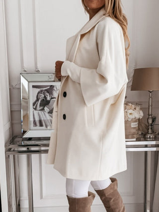 Oversized Minimalistisk Frakke