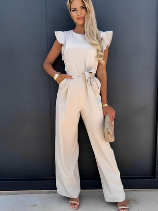 Elegant jumpsuit med brede ben