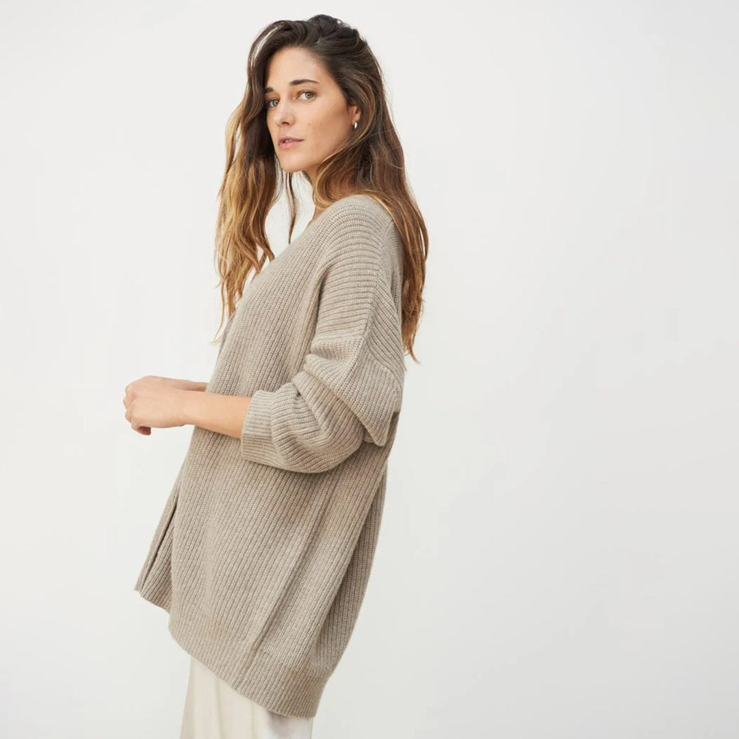 Cozy Strikket Cardigan | Alsidigt Lag | Komfortabel Pasform