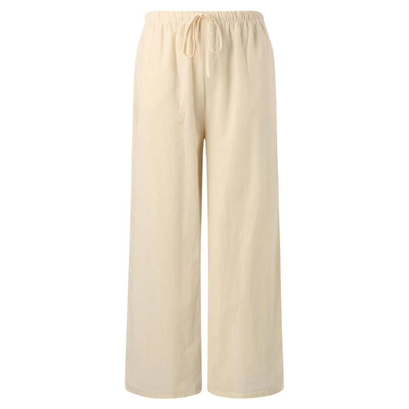 Ella Wide-Leg Hørbukser | Åndbare & Stilfulde | Perfekt til En Ubesværet Look