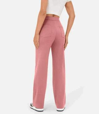 Agnes - Entspannte Hose mit hoher Taille und elastischem Bund