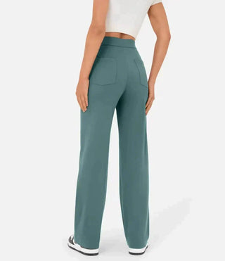 Agnes - Entspannte Hose mit hoher Taille und elastischem Bund
