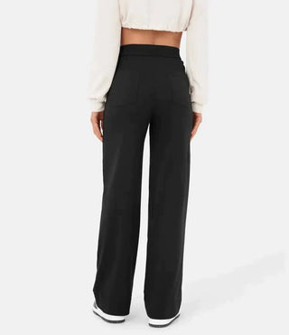 Agnes - Entspannte Hose mit hoher Taille und elastischem Bund