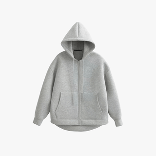 Hoodie med Lynlås | Oversize | Kvinder Streetwear Style