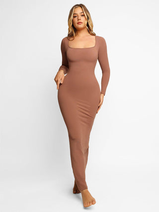 Bodycon kjole med stretch
