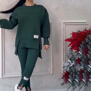 Oversize sportssæt med leggings