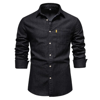 Klassisk Denimlook Skjorte