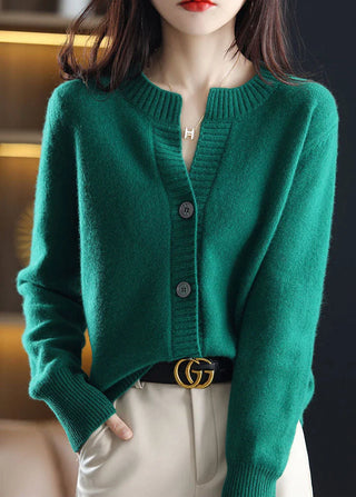 Klassisk uldcardigan