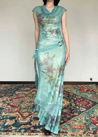 Blomsterkjole Elegant og Feminint