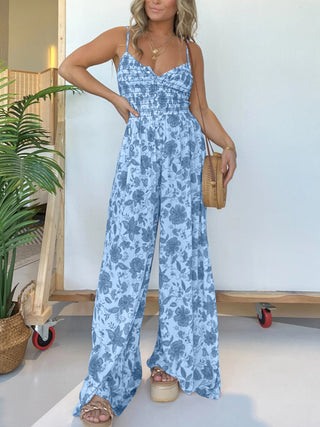 Blomstrende Sommerjumpsuit