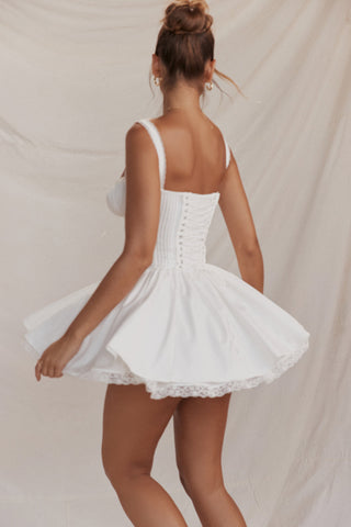 Romantisk Corsetkjole | Bomuld | Let og Feminin