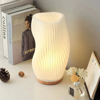 Bølgede Bordlamper