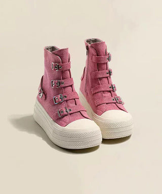 Sneakers med justerbare stropper