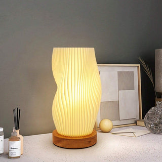 Bølgede Bordlamper