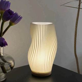 Bølgede Bordlamper
