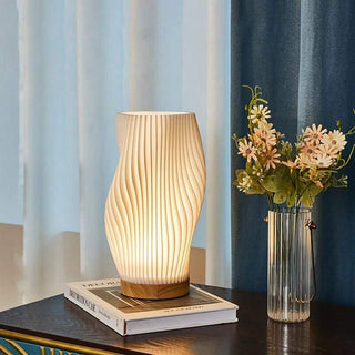 Bølgede Bordlamper