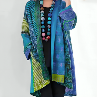 Mønstret Kimono