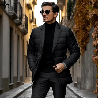 Elegant Quiltet Vinterjakke