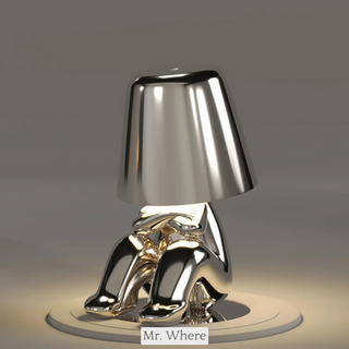 Kunstnerisk LED Bordlampe